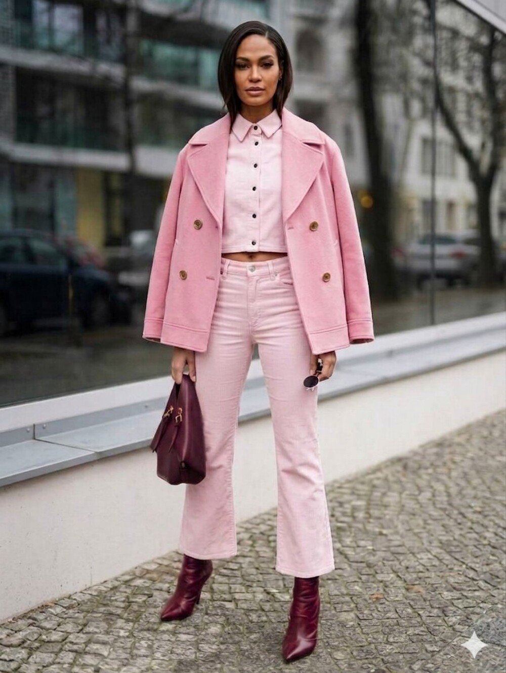 DL 1961 | Bridget High Rise Instasculpt Crop - Powder Pink